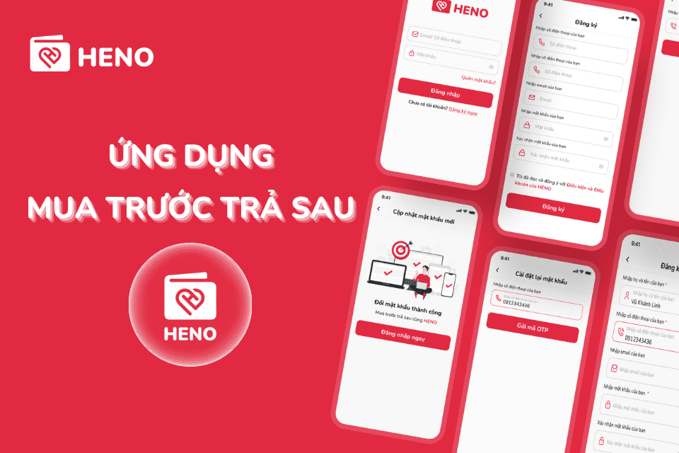 HENO - ứng dụng mua trước trả sau cho các dịch vụ chăm sóc sức khỏe và sắc đẹp
