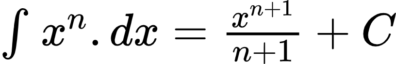 {"code":"$\\int_{}^{}x^{n}.dx=\\frac{x^{n+1}}{n+1}+C$","type":"$","id":"3-0-0-0-0-0-0-0-0-0-1-1-0","font":{"color":"#000000","family":"Arial","size":10},"ts":1601966121278,"cs":"OLQSRdCYnGdkX37Rfn81Fw==","size":{"width":136,"height":21}}