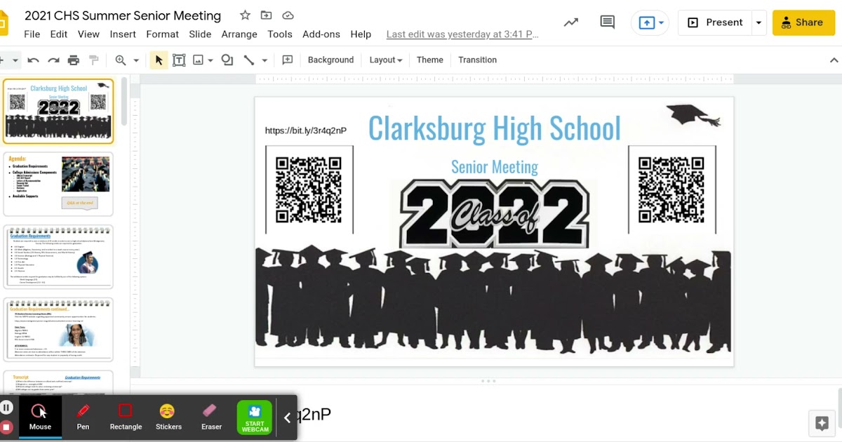 2021 CHS Summer Senior Meeting - Google Slides.webm