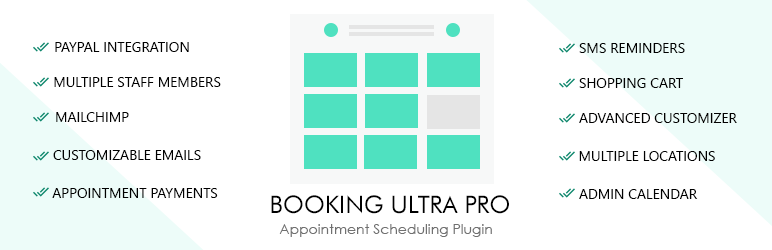 Agenda de agendamentos Ultra Pro Plugin WordPress grátis