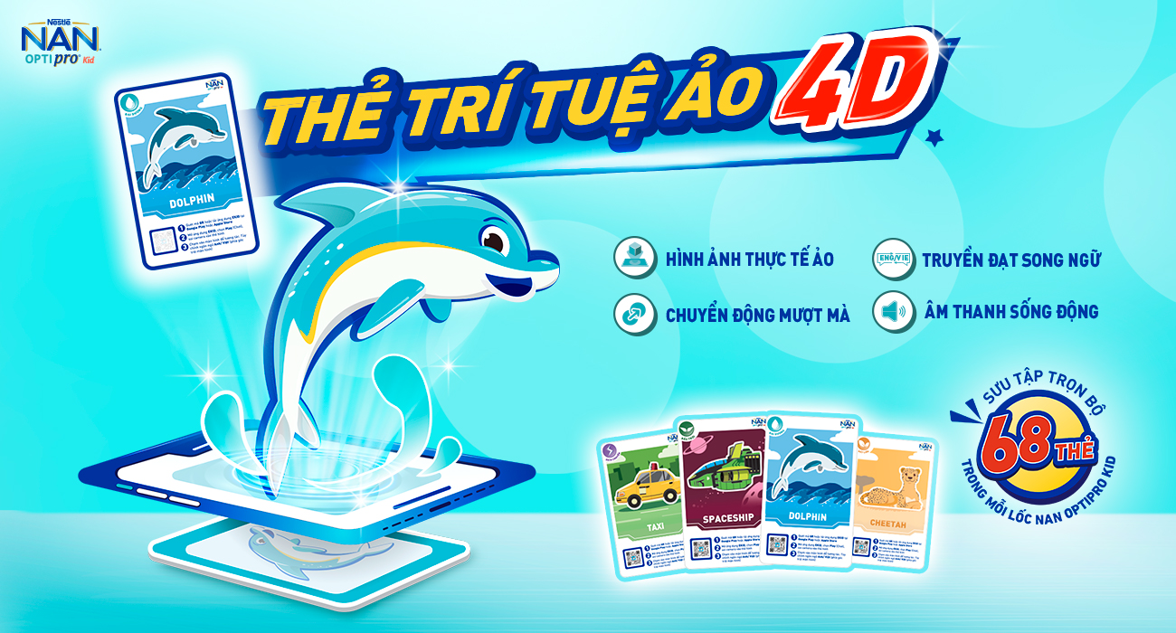 Thẻ Trí Tuệ Ảo 4D đầu tiên là độc nhất tại Việt Nam