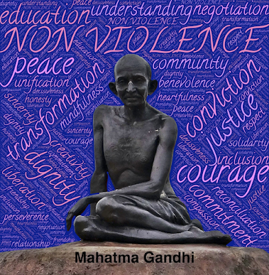 nonviolence, gandhi,what is nonviolence, mahatma gandhi