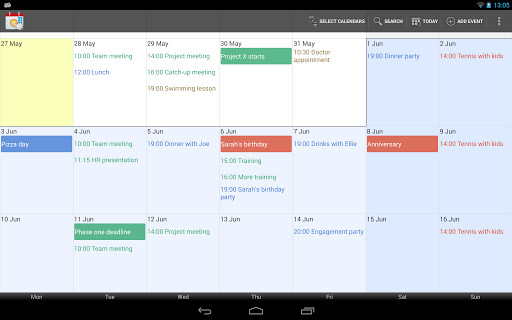 Revision Touch Calendar apk New Version