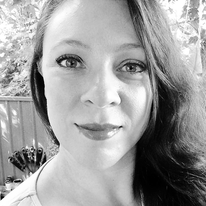 author pic bw close up