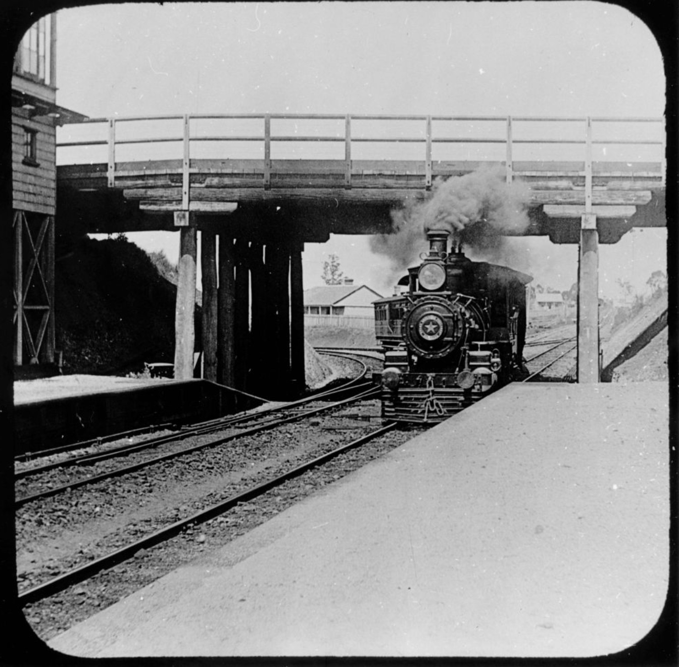 Ascot Railway in the 1880s