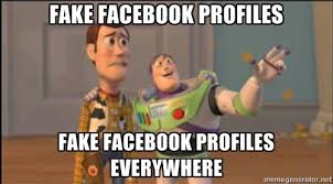 Image result for fake profiles on fb
