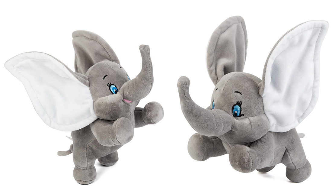 small gray grey elephant stuffed animal wholesale gift supplier