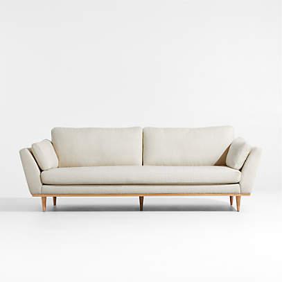 Sofa mewah minimalis berwarna Putih