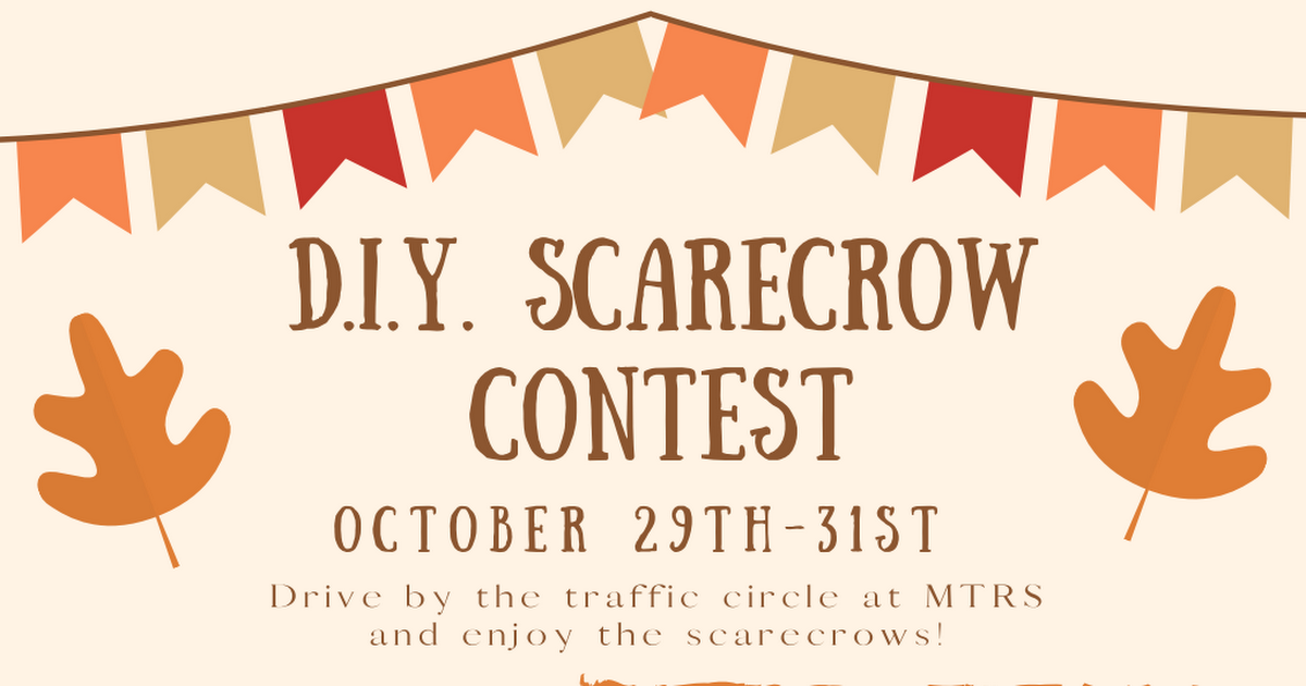 MTEA Scarecrow Contest 2020 Flyer