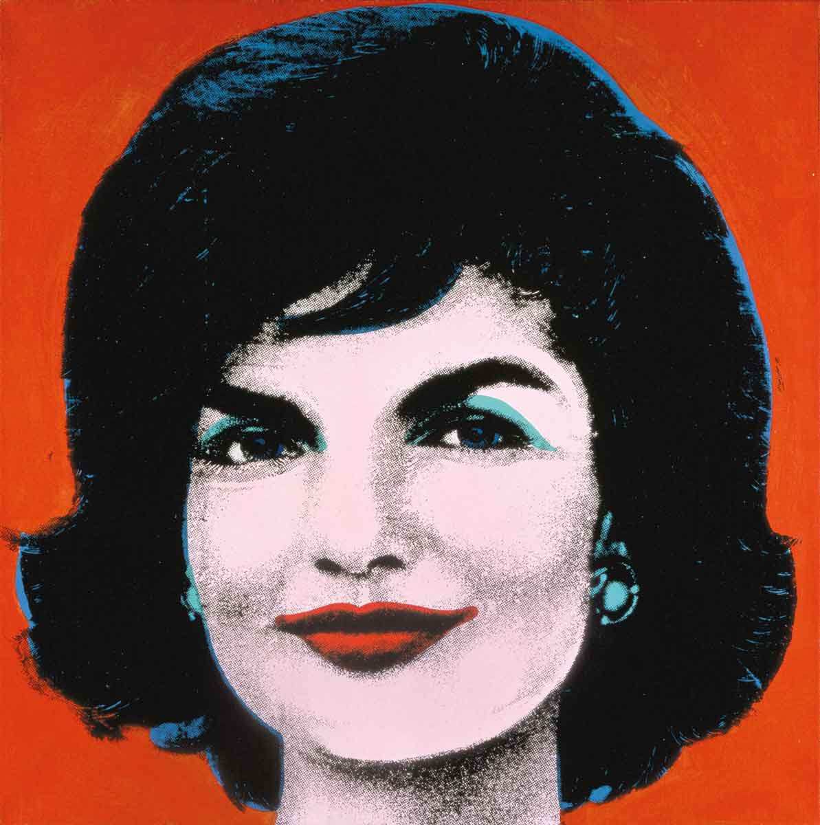 andy warhol red jackie