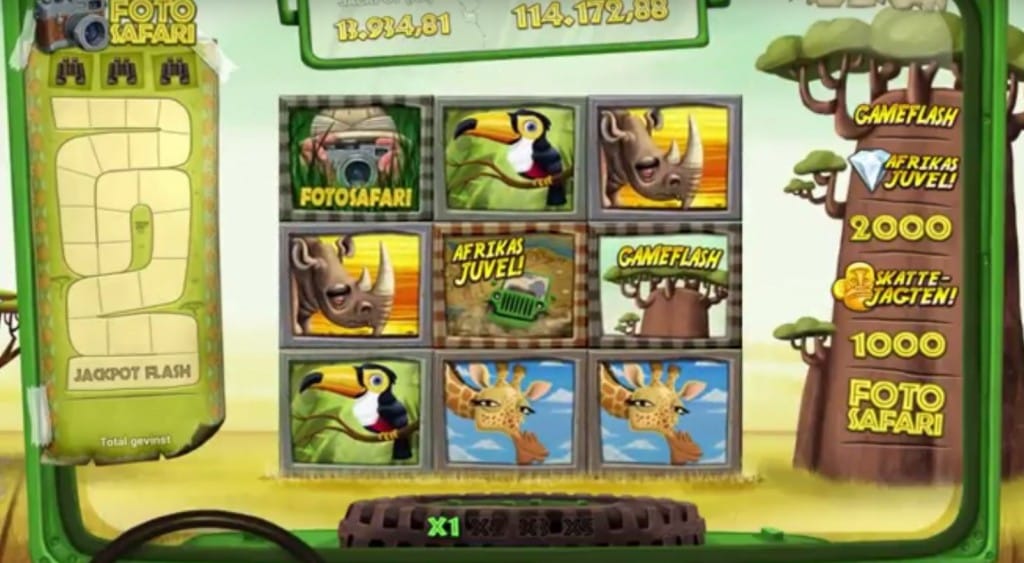 Safari spillemaskinen casinospilonline