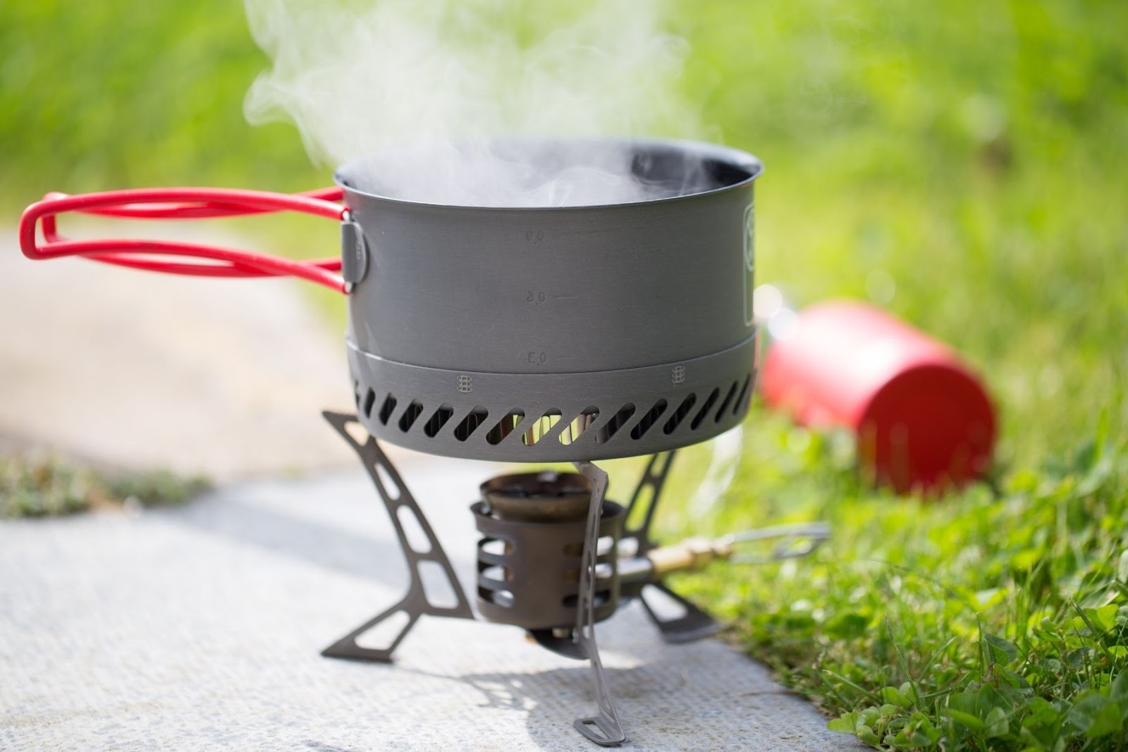 boiling water when backpacking