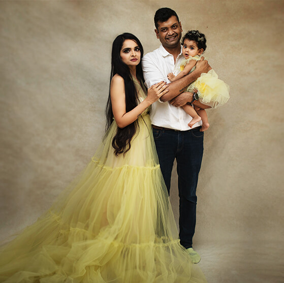 Book your Family Photoshoot with Ambica Photography, mix of candid moments and family portraits. Family portrait photography in Bangalore, family photographers.
