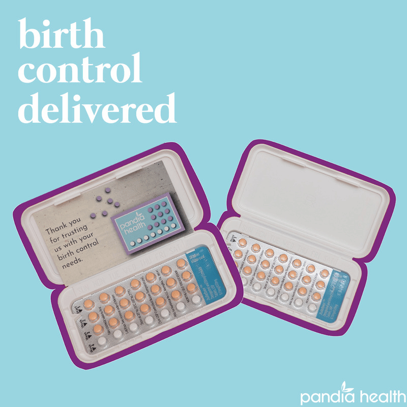 Birth control delivered pills