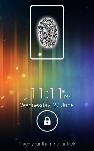 Download Fingerprint Screen Lock ICS apk