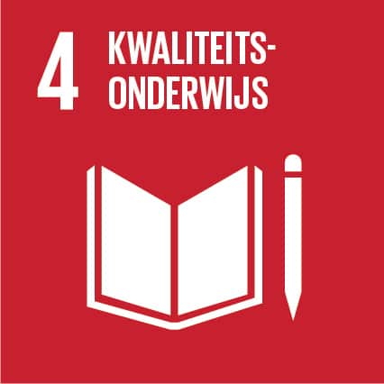 SDG 4: Kennis is macht 3 SDG 4: Kennis is macht