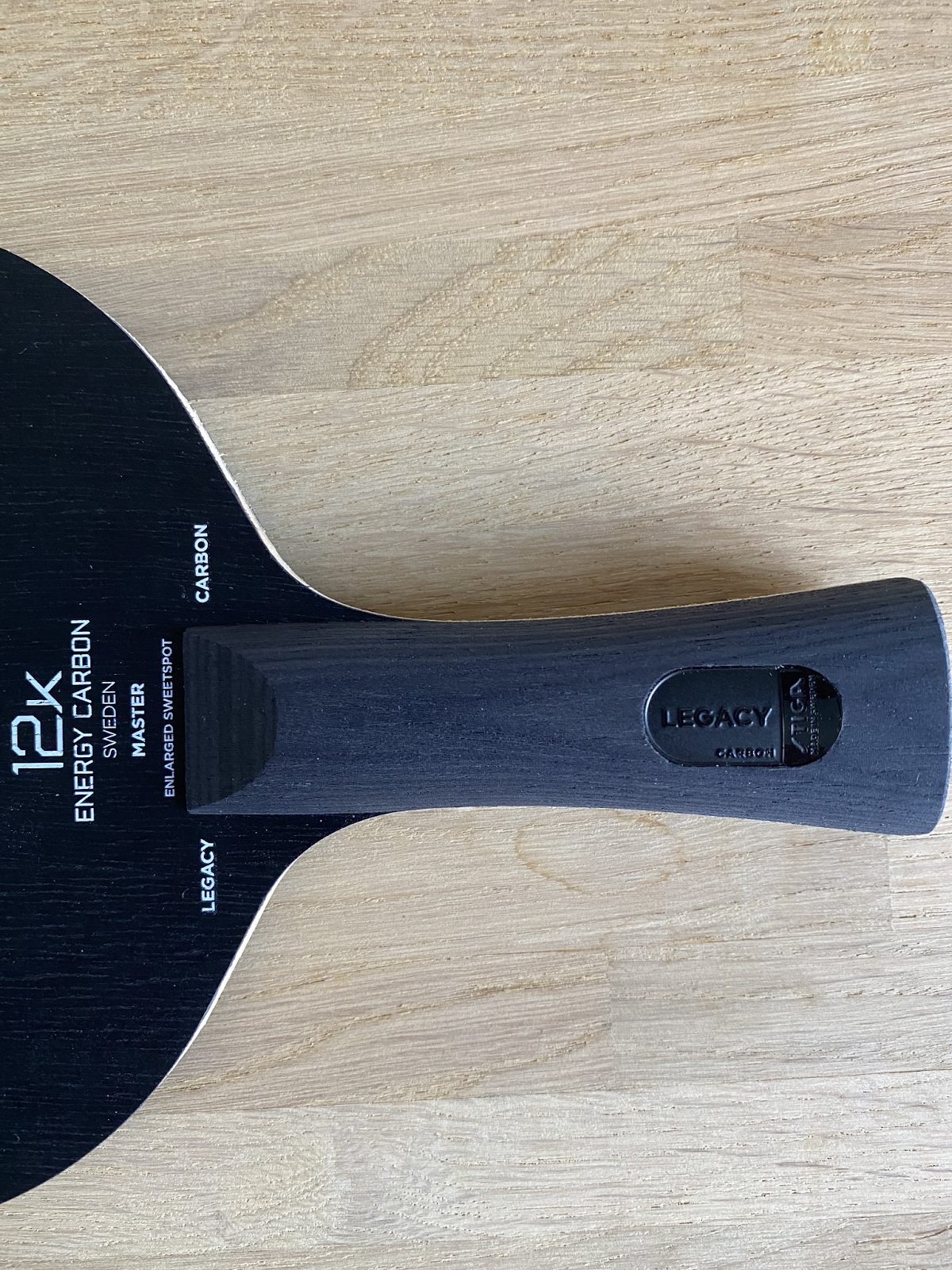 Stiga Legacy Carbon + DNA Pro H/M Review | TableTennisDaily