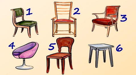  Elige la silla que más te gusta y conoce más de tu personalidad. (Imagen: Pinterest)   