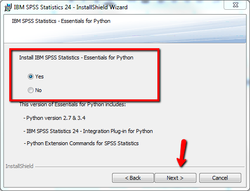 SPSS Install 1