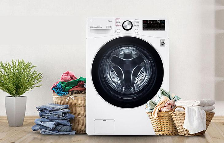 Máy giặt có chức năng sấy gió sẽ tiết kiệm diện tích cho nhà bạn vô cùng