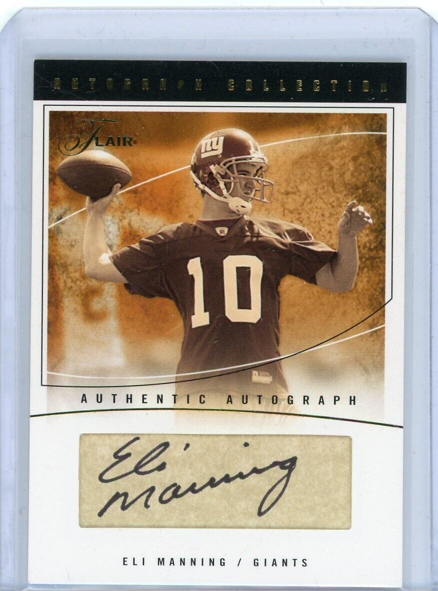Most valuable Eli Manning football cards: 2004 Flair