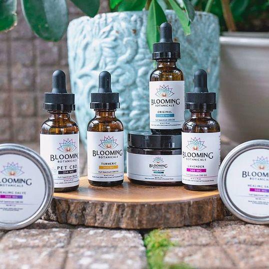 blooming botanicals cbd products