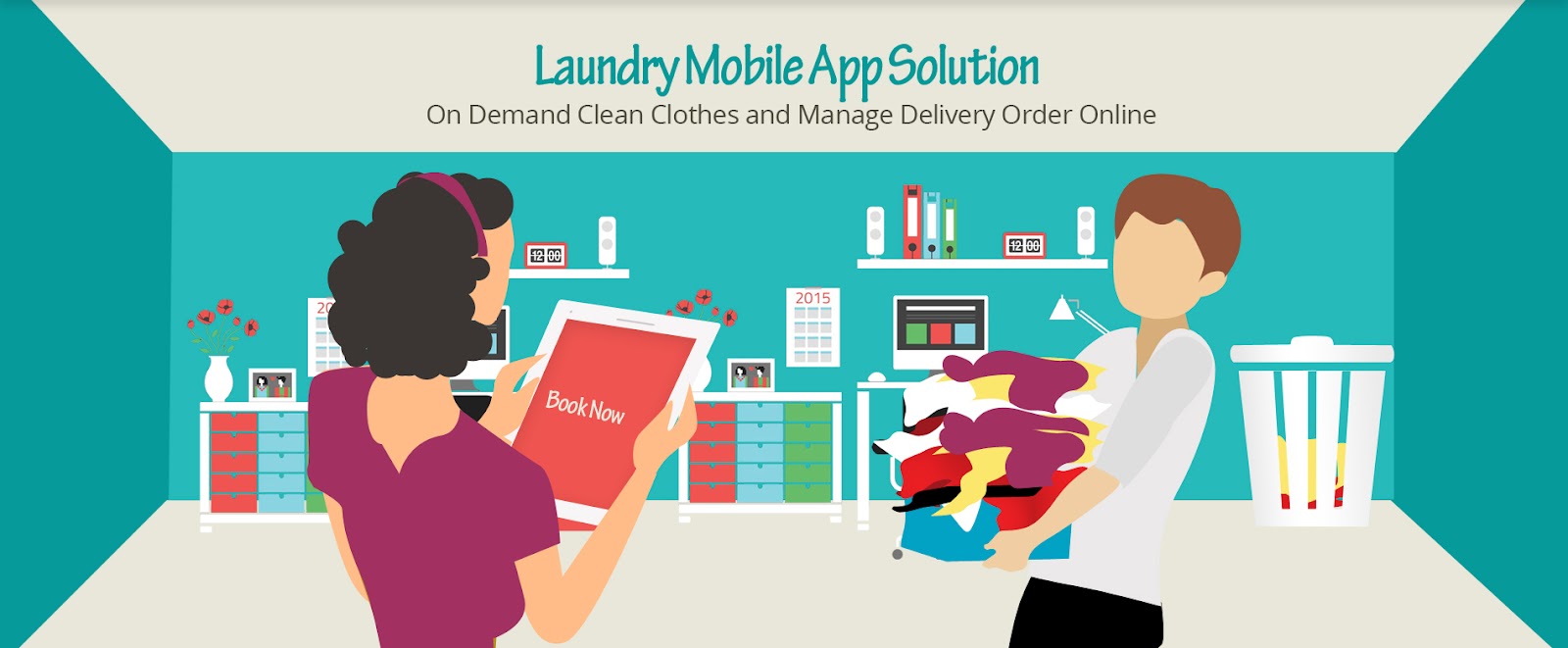 On Demand Laundry Management System For Sale