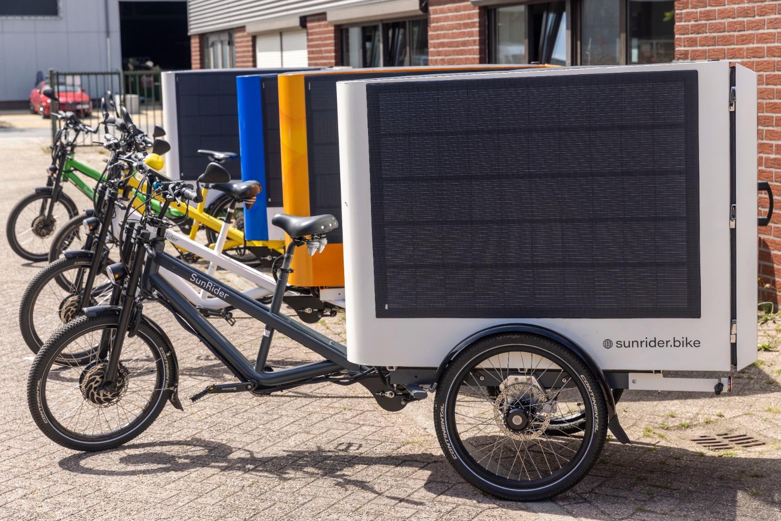 Ideas for solar energy in transportation: sun rider cargo bikes
