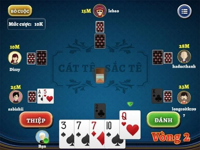 Người chơi cần nắm rõ các thuật khi khi đánh bài Catte chính xác