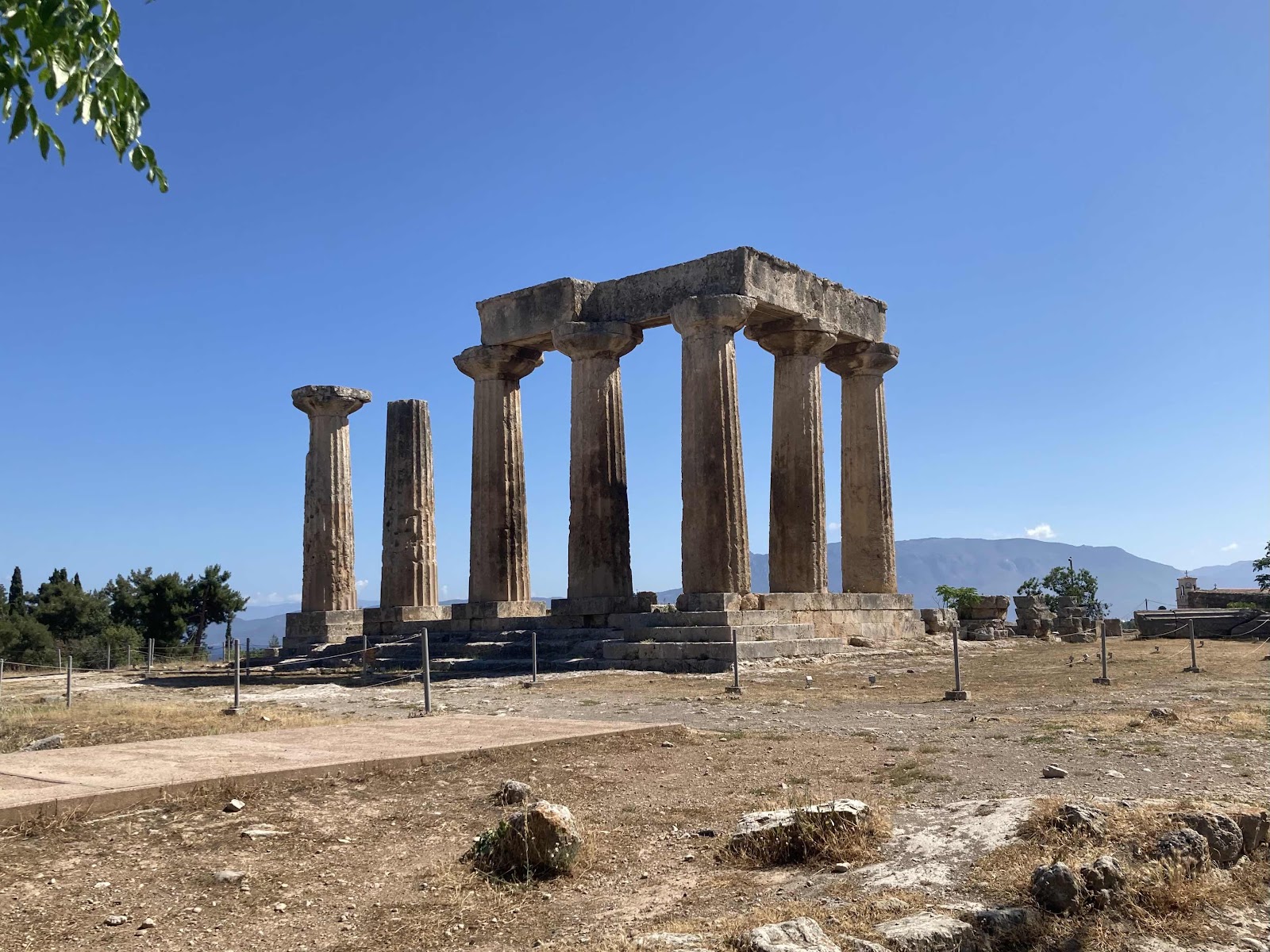 Tempel van Apollo, Korinthe, Peloponnesos