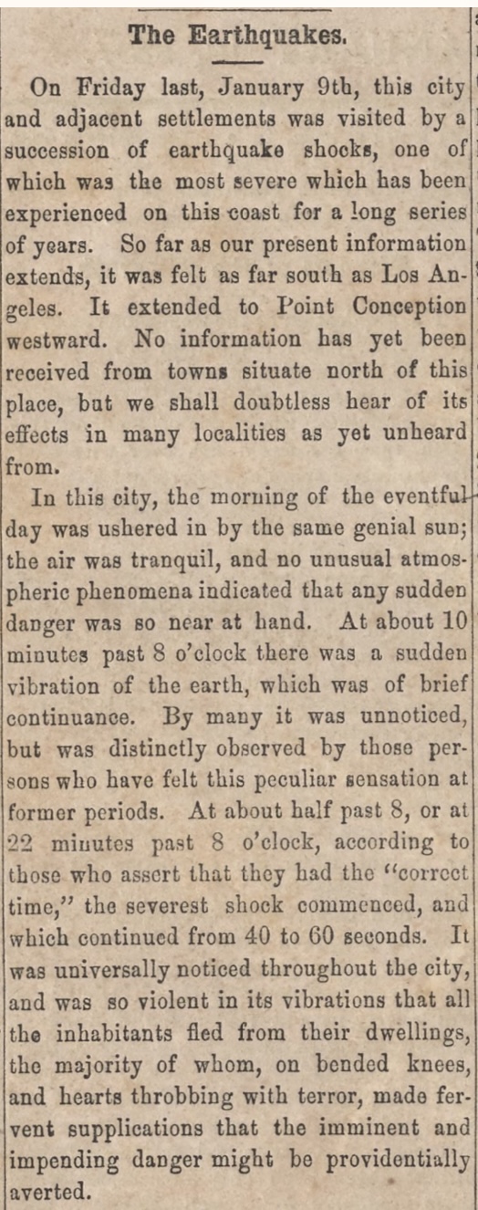 Headline History: Earthquakes Rockin’ Santa Barbara – The UC Santa ...