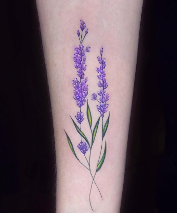 Bank Of Violets Lavender Tattoo Designs