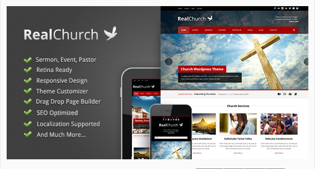 Best Church Website Template
