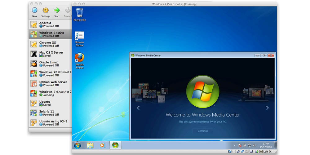 Windows virtual machine