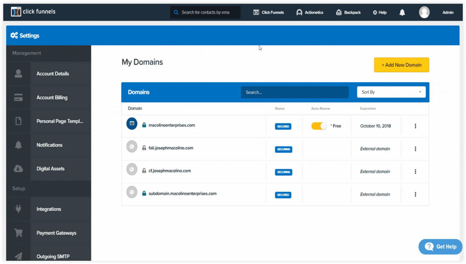 Clickfunnels Review - Website Integration 