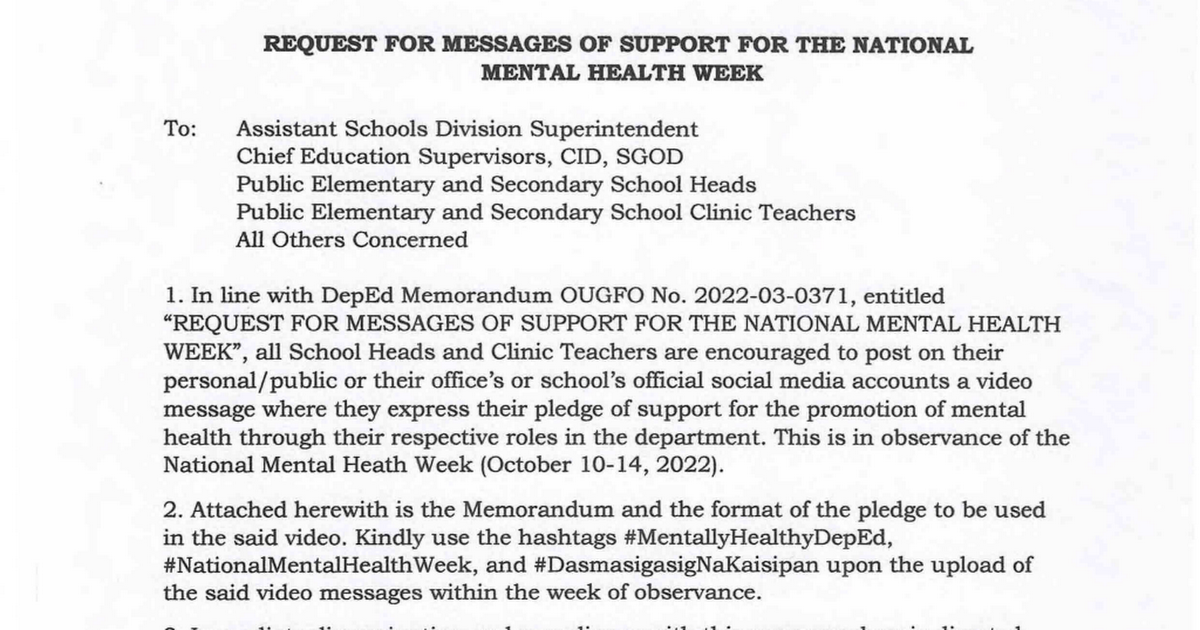 Deped Memorandum No. 291 S. 2008 Pdf