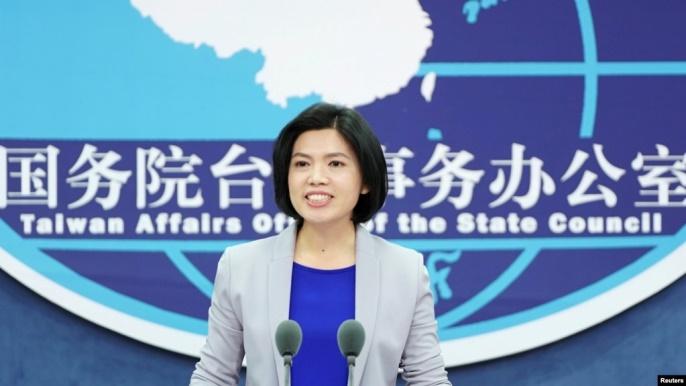 Phát ngôn viên Chu Phụng Liên của Văn phòng Đài Loan Sự vụ của Trung Quốc.
