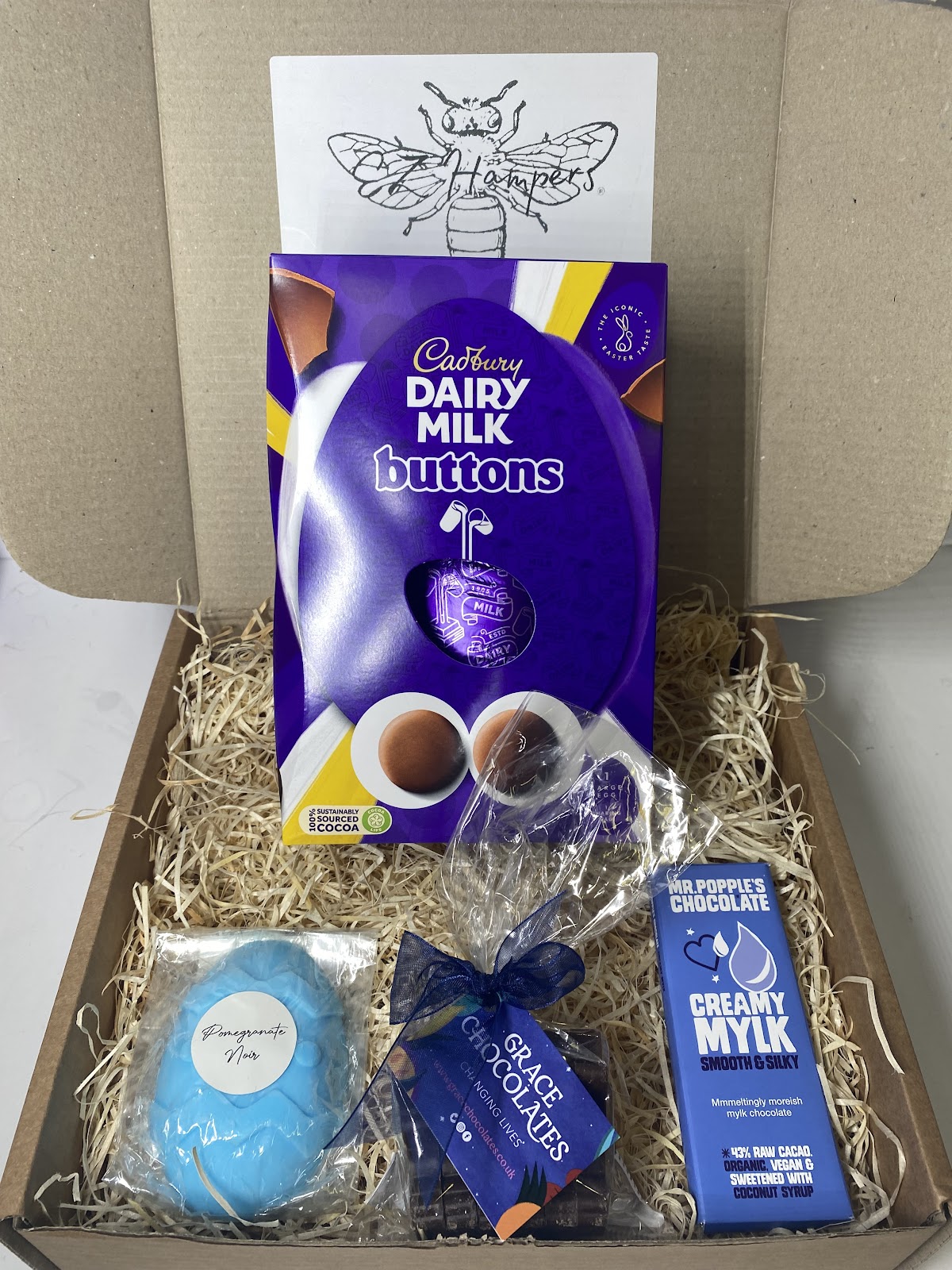 The Dairy Milk Buttons Easter Hamper 