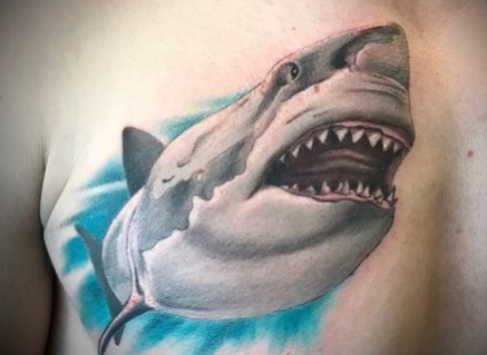 Realistic Whale Fantastic Tattoo