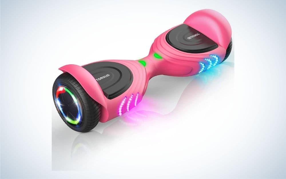 The Tomoloo Music Rhythmed Hoverboard is the best for kids. 