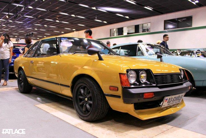 Yellow Toyota Celica