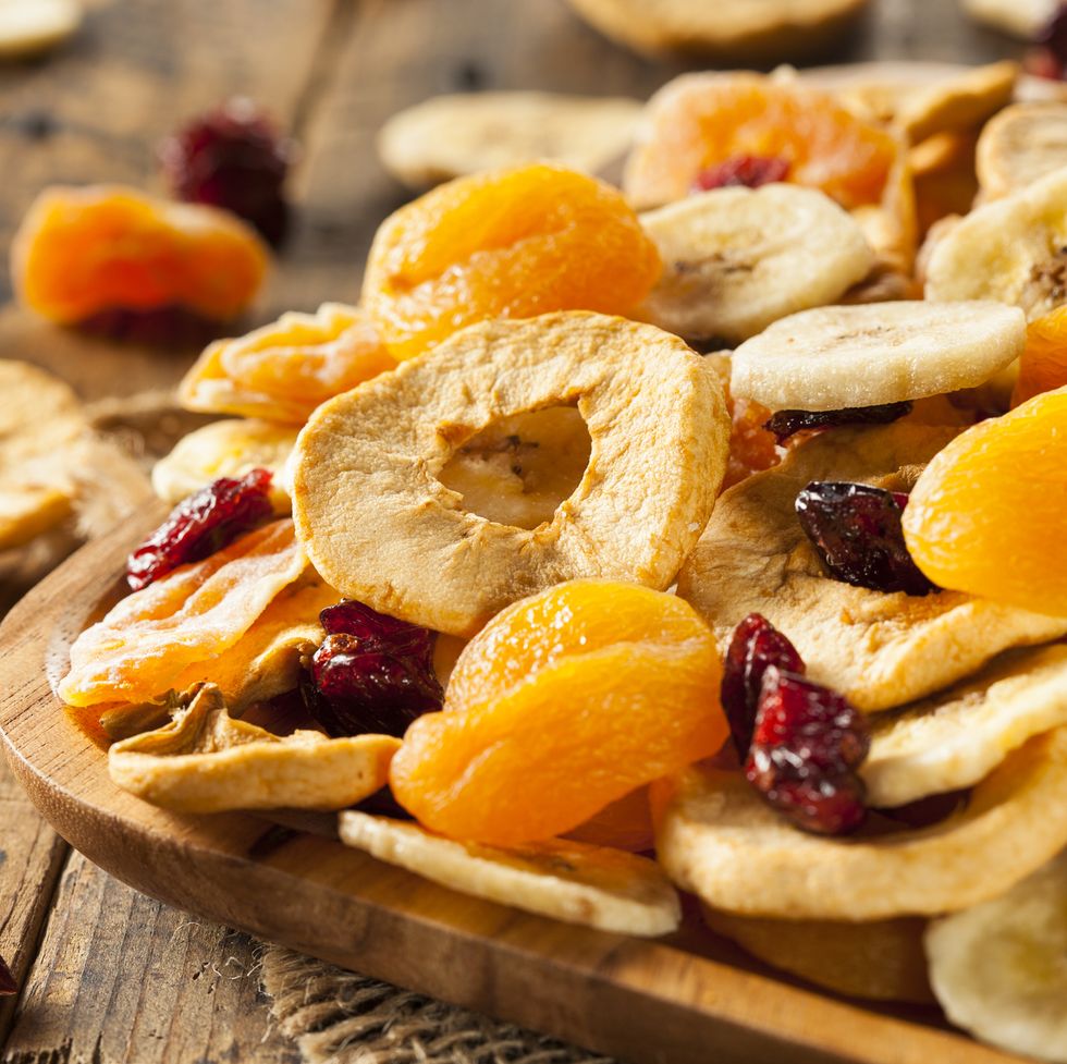 what to eat after a run, dried fruit