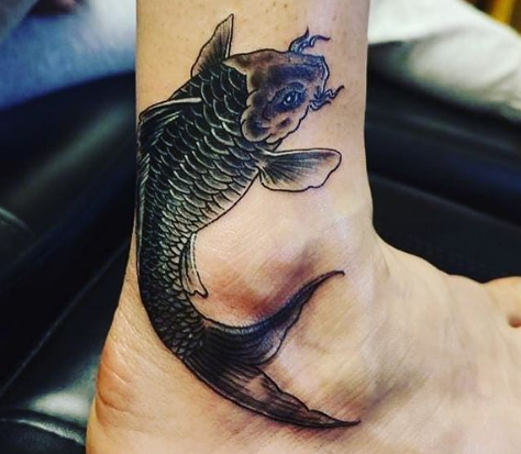 black fish tattoo