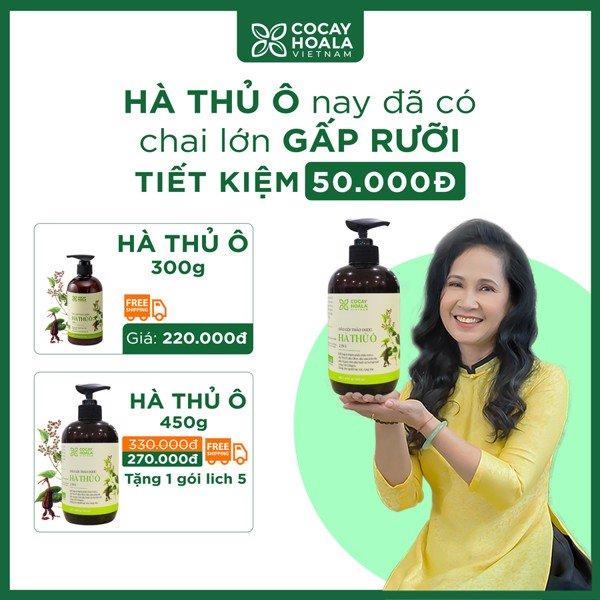 dầu gội hà thủ ô khắc phục tóc bạc sớm hiệu quả tại nhà