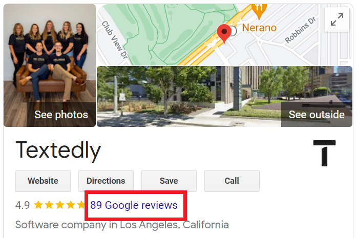 how to leave a business review on Google