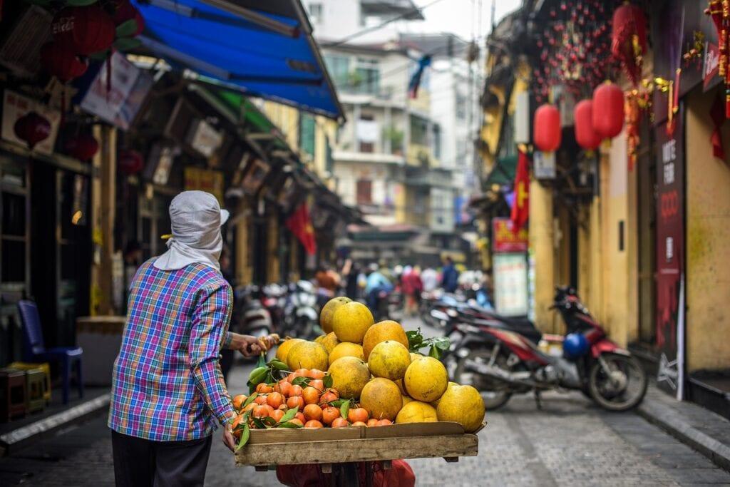 Street in Vietnam 
