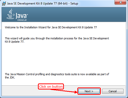 JDK Installation step 1