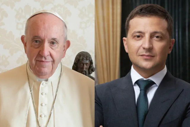 Trong cuộc điện đàm mới, Tổng thống Zelenskyy của Ukraine nói với Đức Giáo hoàng Phanxicô rằng ông sẽ hoan nghênh sự hòa giải của Vatican