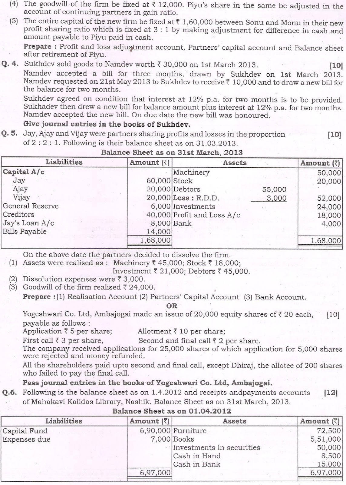 book-keeping & accountancy-october 2015 hsc-hsc.co.in