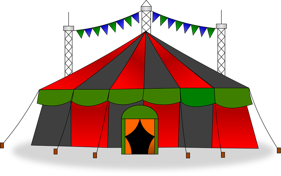 Free vector graphic: Circus, Tent, Big Top, Show - Free Image on ...